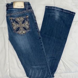Grace in LA bootcut jeans, size 26.